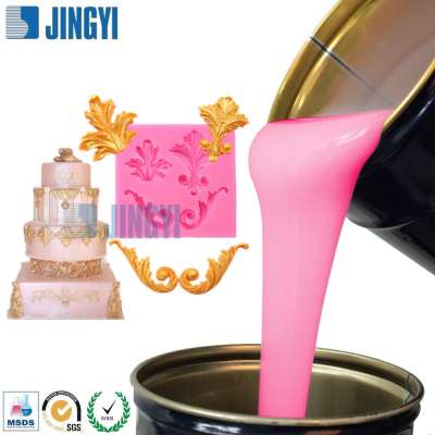 Transparent Food Grade Liquid Silicone Rubber Raw Materials for cake mold making