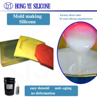 Hong Ye Silicone Cheap Price of Tin Base Condensation Cure Mold Making Silicone Rubber